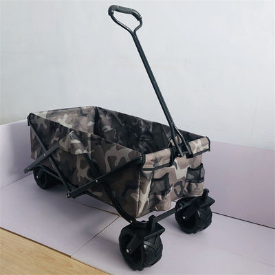 Garden Folding Gerobak Serbaguna Gerobak Lipat Outdoor Dengan Roda Besar