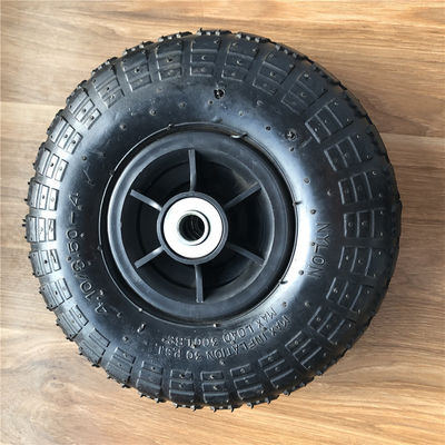 Taman 10 Inch Roda Truk Karung Roda Troli Tiup Roda Udara Karet 26CM