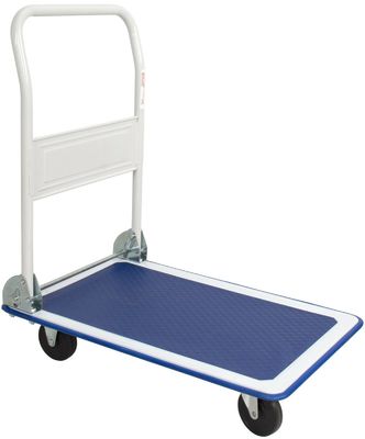 Mengangkut Platform Lipat 300kg Gerobak Platform Hand Truck Trolley Heavy Duty