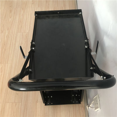 Besi Hitam 3 Tiers Mig Welder Cart Rolling Welding Cart Dengan Laci Tank Storage