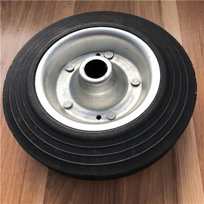 Roda Karet Padat 8x2 Untuk Hub Baja Troli Ban Karet Padat Untuk Dolly