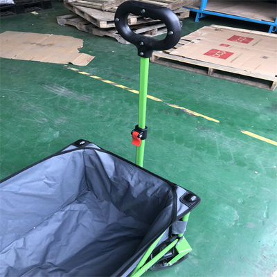 Rangka Baja Roda Gerobak Gerobak Lipat 112cm Gerobak Utilitas Luar Ruang Lipat