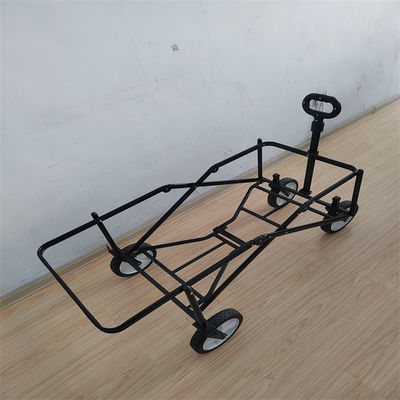 Rangka Baja Lipat Wagon Pantai Dilipat Festival Trolley Camping Utillty 600D