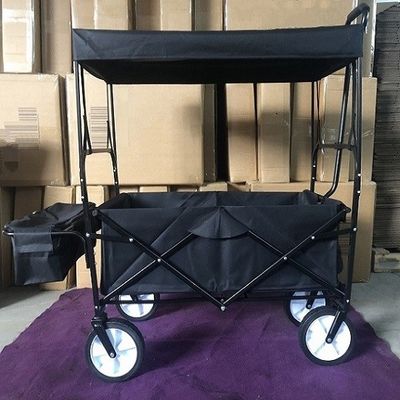 OEM Ringan Dilipat Wagon Kain Oxford Keranjang Lipat Untuk Pantai