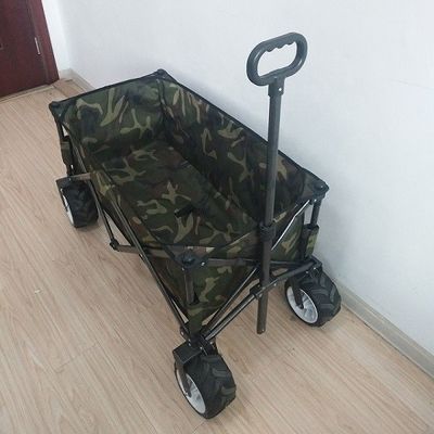 Serbaguna OEM Outdoor Camping Cart 600D Shopping Trolley Carts Lipat