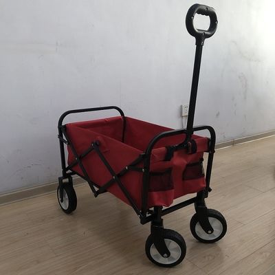 Gerobak Gerobak Lipat Ukuran Kecil 94cm Taman Gerobak Utilitas Anak yang Dapat Dilipat
