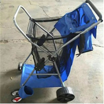 Portable Foldable Wagon Cart EVA Wheel Fishing Cart Lipat Keranjang Plastik Dengan Roda