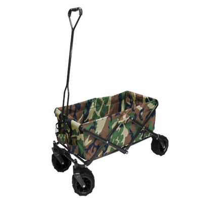 Garden Folding Gerobak Serbaguna Gerobak Lipat Outdoor Dengan Roda Besar
