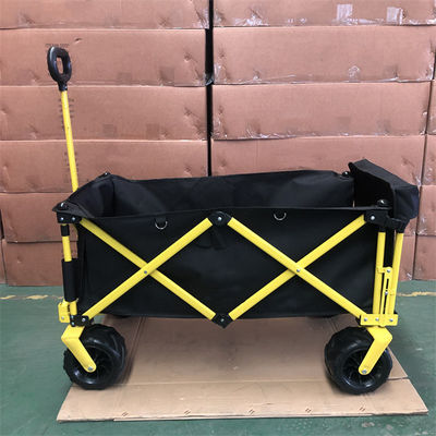 Penyimpanan Mudah Lipat Wagon Cart Lipat Camp Wagon Dengan Ekstensi Outdoor