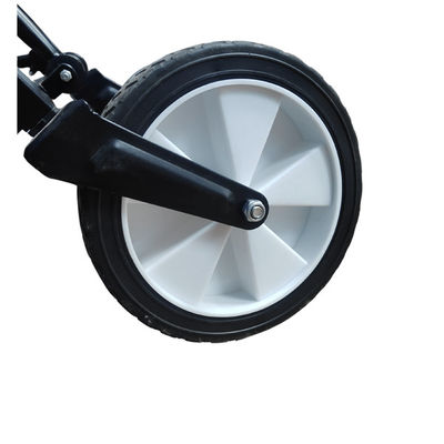 Roda Karet Keras PVC 8 ​​Inci 20cm Gerobak Lipat Roda Troli Padat