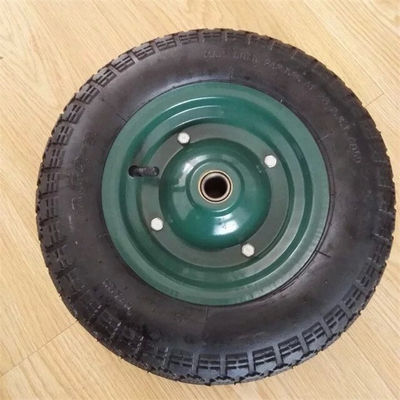 3.50-7 Roda Troli Pneumatik Tahan Lama Penggantian Karet Roda Gerobak Pneumatik