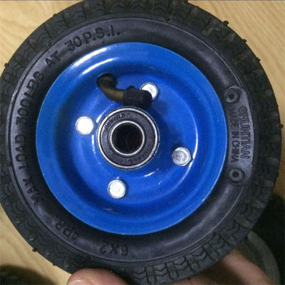 6x2 Inch Garden Trolley Tires Karet Pengganti Karung Barrow Wheels