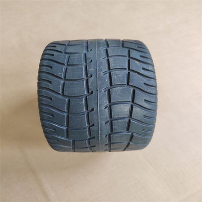 7x4 PU Foam Wheel Beach Trolley Wide Wheels Pasir Mobil Penumpang