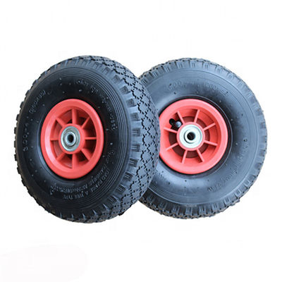 3.00-4 Roda Truk Karung 10 Inch Tangan Troli Roda Pneumatik OEM 240mm
