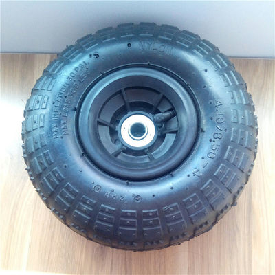 Taman 10 Inch Roda Truk Karung Roda Troli Tiup Roda Udara Karet 26CM