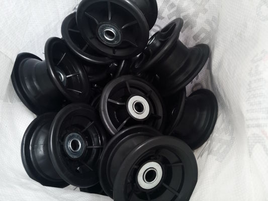 Taman 10 Inch Roda Truk Karung Roda Troli Tiup Roda Udara Karet 26CM