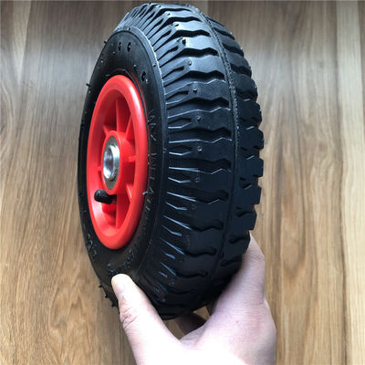 250-4 Pelek Plastik Pneumatic Trolley Wheels 21CM Hand Trolley Wheels Pneumatic