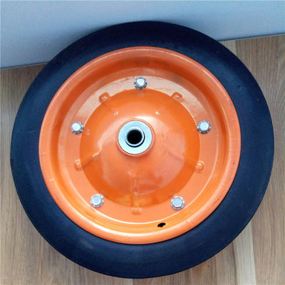 Ban Karet Padat 31cm 13 Inci Pelek Warna-warni Ban Gerobak Karet Padat Untuk Truk Tangan