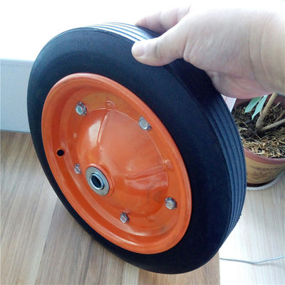 Ban Karet Padat 31cm 13 Inci Pelek Warna-warni Ban Gerobak Karet Padat Untuk Truk Tangan