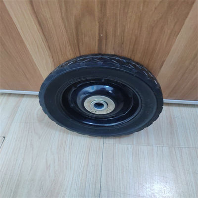 Tahan Lama 6 Inch Roda Karet Keras Barrow Gas Mesin Pemotong Rumput Roda Karet