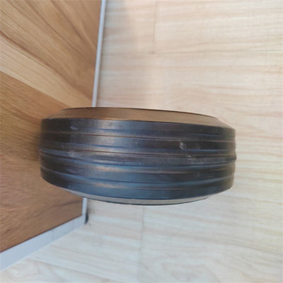 Wagon 8 Inch Solid Rubber Wheels Flat Replacement Ban Karet Padat Untuk Hand Truck