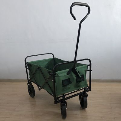 8 Inch Trolley Pantai Dilipat 600D Oxford Fabric Gerobak Lipat Ringan
