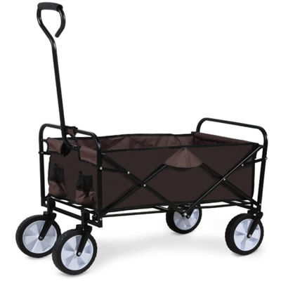 Gerobak Gerobak Portabel Luar Ruangan Kustom Semua Medan Lipat Trolley Park Beach
