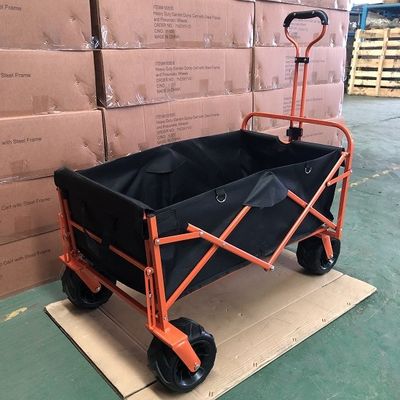 Kereta Wagon dengan Roda Lipat, Kereta Wagon Lipat Lipat Tailgate, Kereta Utilitas Portable Heavy Duty untuk Camping, Olahraga