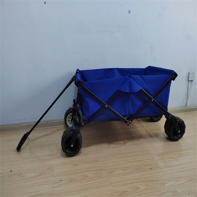 Removable Beach Wagon Cart All Terrain Foldable Wagon Dengan 7x4 '' Pu Wheel