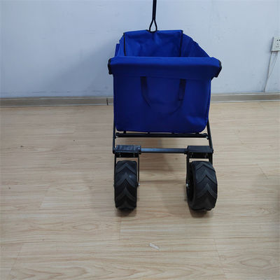 Removable Beach Wagon Cart All Terrain Foldable Wagon Dengan 7x4 '' Pu Wheel