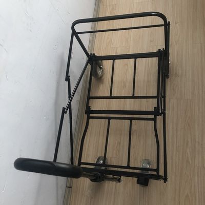 Ukuran Kecil Folding Beach Wagon Utilitas Luar Ruangan Lipat Beach Wagon 102cm