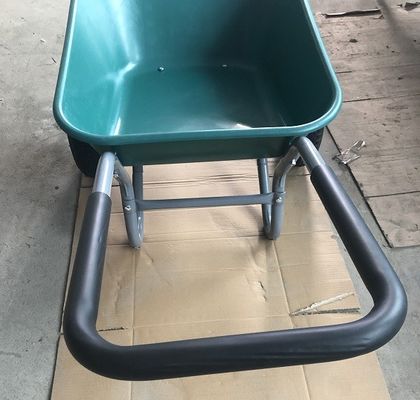 Tugas Berat Troli Tangan Lipat Plastik 2 Roda Gerobak Baja Ban Pneumatik