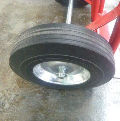 Trolley Tangan Lipat 150kg Truk Karung Tugas Berat Troli Tangan Industri Dengan Roda Padat