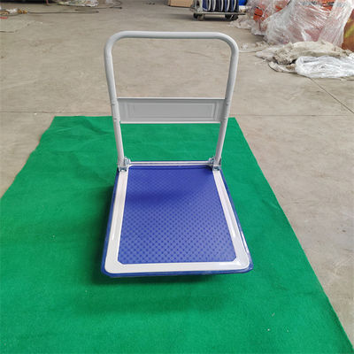 Keranjang Platform Lipat Dolly Tugas Berat Gerobak Dorong Flatbed 150kg Platform Handtruck