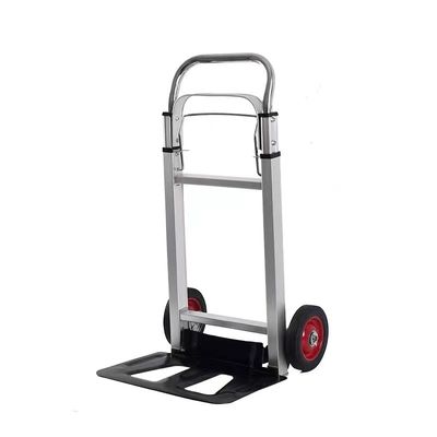 Industri Aluminium Folding Hand Trolley Truk Karung Ringan Dilipat