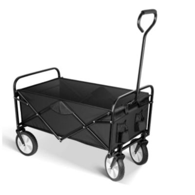 4 Roda PVC Lipat Multi Purpose Trolley Untuk Membawa Tas Kain Warna Disesuaikan