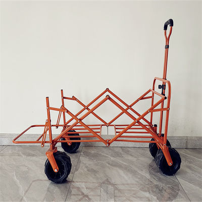 Outdoor OEM Wheel Warna Disesuaikan Piknik Belanja Troli Gerobak Lipat