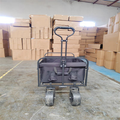 Heavy Duty Outdoor Camping Garden Foldable Wagon Cart Dengan Roda PU