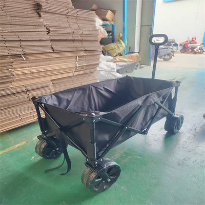 Roda Putar 360 ° Garden Wagon Trolley Cart Lipat Warna Disesuaikan