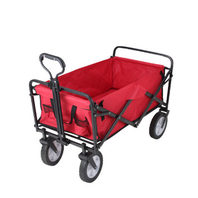 Retractable Handle Stall Folding Car Untuk Berkemah Di Luar Ruangan