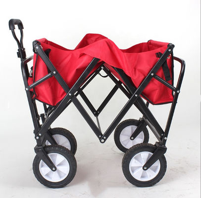 Retractable Handle Stall Folding Car Untuk Berkemah Di Luar Ruangan