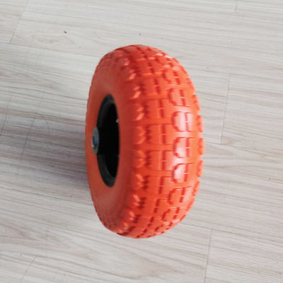 10 Inch Utility Trolley Rubber Wheel 3.50-4 Ban Dengan Beban Roda Pneumatik 120LB