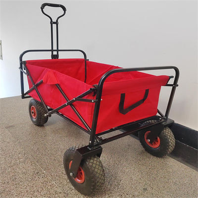 Tugas Berat Dilipat Gerobak Lipat Utilitas Outdoor Camping Garden Tools Cart