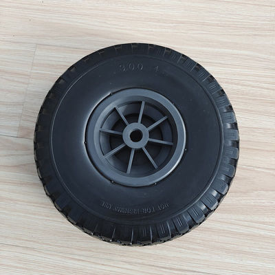 10 Inch 3.00-4 Roda Ban Karet Pneumatik Untuk Hand Truck Trolley Dolly