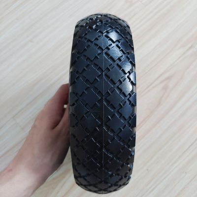 300-4 Red Rim Rubber Wheel 10 Inch Tire Garden Cart Gerobak Roda Pneumatik