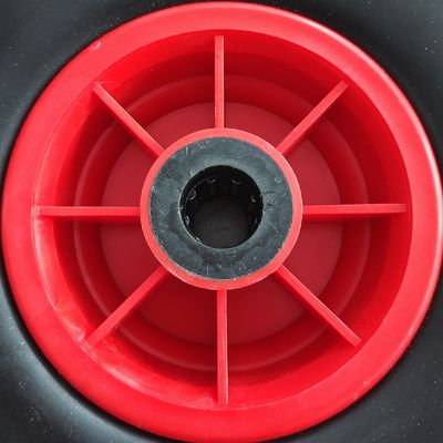 300-4 Red Rim Rubber Wheel 10 Inch Tire Garden Cart Gerobak Roda Pneumatik