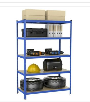 Custom Store 5 Tier Stainless Steel Display Rak Rak Gudang Untuk Penyimpanan