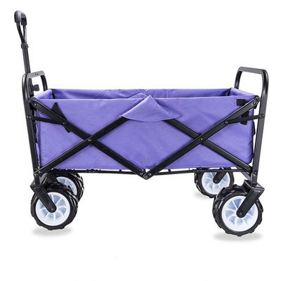 Trolley Belanja Lipat Empat Roda Pantai Gerobak Taman Gerobak Tangan