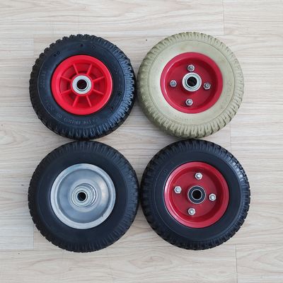 8 Inch 2.50-4 Warna Pelek Kustom Roda Ban Karet Pneumatik Untuk Gerobak Roda Trolley