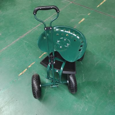 Trolley Kursi Tarik Tangan Untuk Anak Usia 5 Sampai 14 Tahun Gerobak Jok Roda Karet